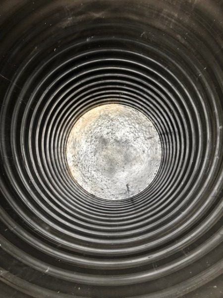 Cuve propre après lavage
